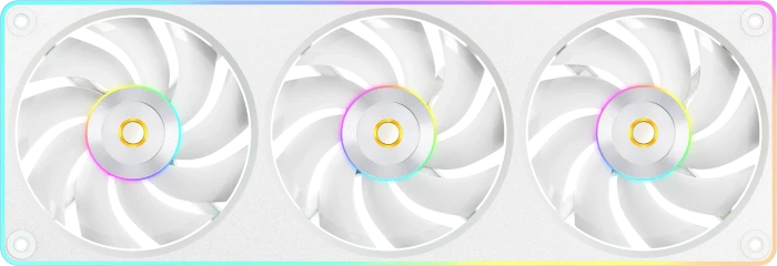 Ocypus Sigma F36 ARGB, weiß, 3x 120mm