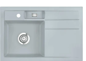 systemceram Bela 78 Einbau Becken links titan
