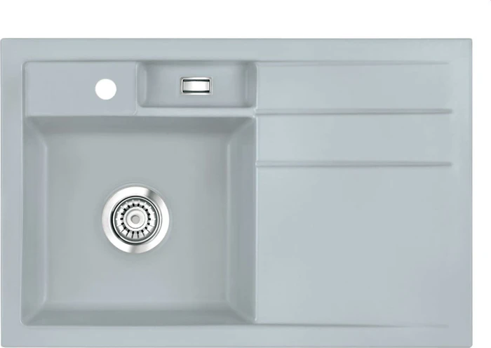 systemceram Bela 78 Einbau Becken links titan