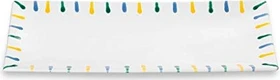 Gmundner Keramik Buntgeflammt Platte 36x15cm