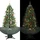 vidaXL Künstlicher Weihnachtsbaum schneiend mit Schirmfuß grün, 170cm (284335)
