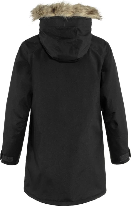 Fjällräven Nuuk Modell 2022 Funktionsmantel schwarz (Damen)
