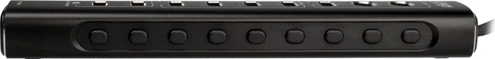 Nitro Concepts UH1 10-Port USB-Hub, USB-C/USB-A 3.1 [Stecker]