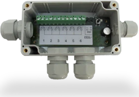 MDT Temperaturregler/-sensor 6-fach, AP (SCN-RT6AP.01)
