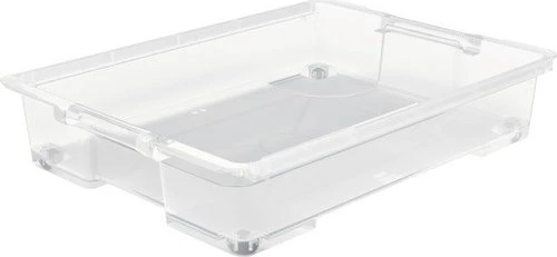 Rotho Evo Aufbewahrungsbox transparent/weiß