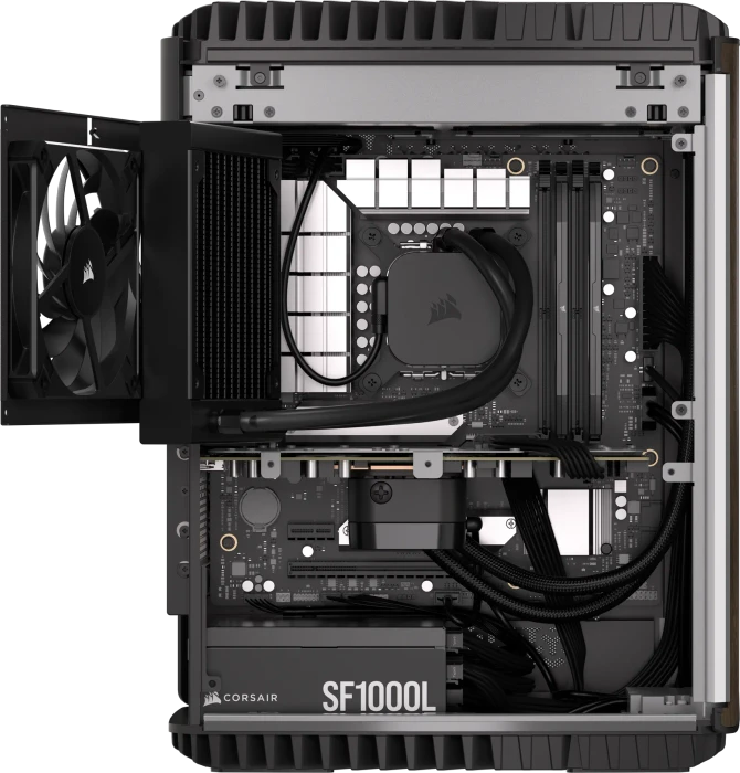Corsair ONE i500, Wood Dark, Core i9-14900K, 32GB RAM, 2TB SSD, GeForce RTX 4080 SUPER