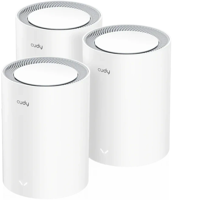 Cudy M3000 2.0, AX3000, weiß, 3er-Pack