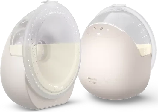 Philips Avent SCF495/21 Hands-free Doppel-Auffangschalen-Set