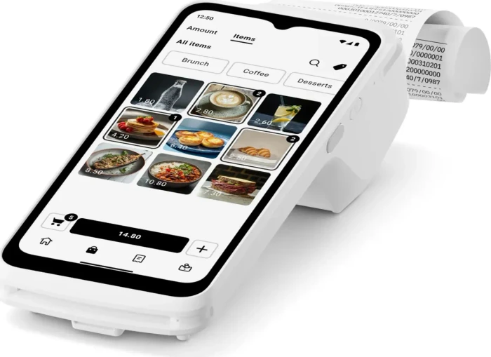 SumUp Terminal, Bezahlterminal mit Bondrucker