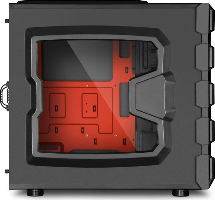 Sharkoon BD28 rot, Acrylfenster