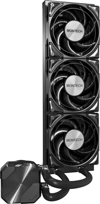 Montech HyperFlow Silent 360 Black, schwarz