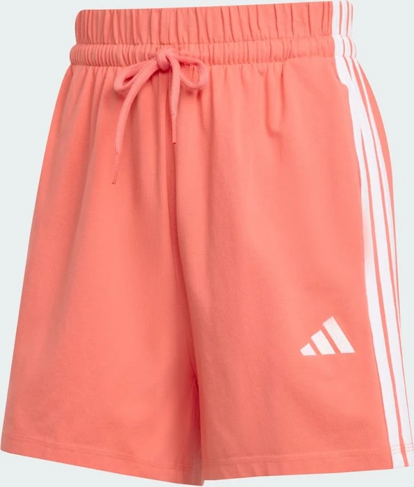 adidas Essentials 3-Streifen Cotton Trainingshose kurz semi turbo/white (Damen)
