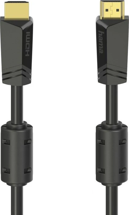 Hama 4K High Speed mit Ethernet HDMI Kabel schwarz, 15m