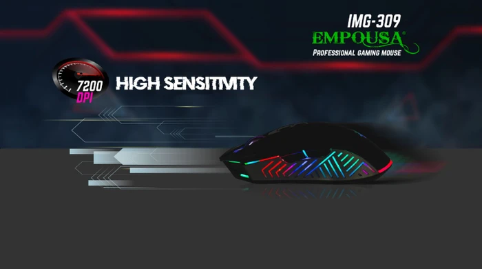 Inca IMG-309 RGB Gaming Mouse, USB