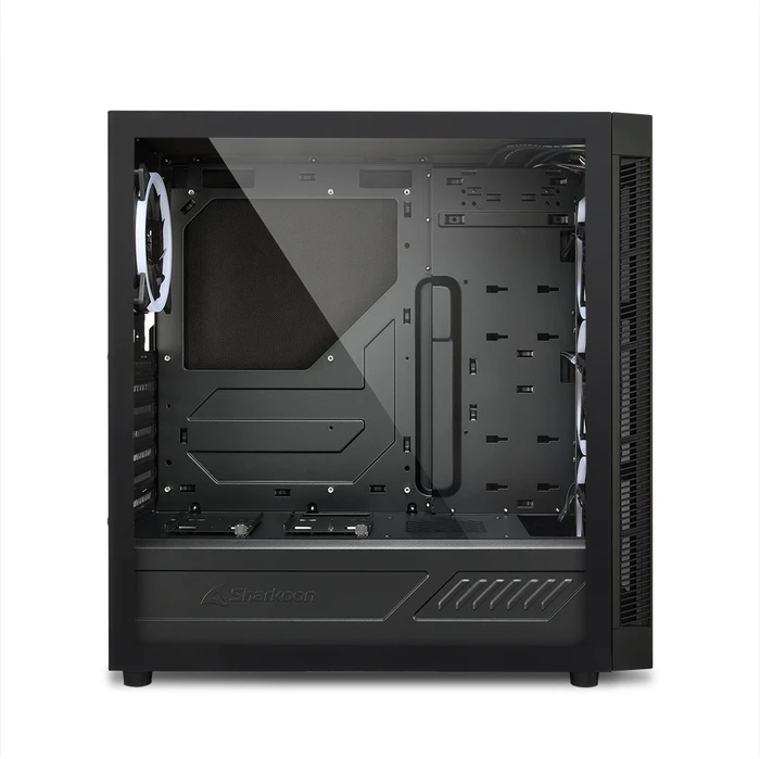 Sharkoon TG5 RGB Silent PCGH Edition, Glasfenster, schallgedämmt