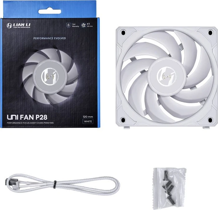 Lian Li Uni Fan P28, weiß, 120mm