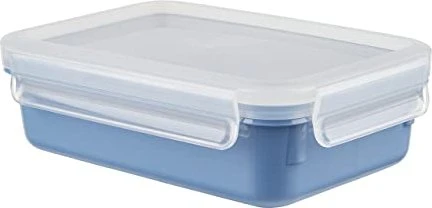 Emsa Clip&Close Color rechteckig Aufbewahrungsbehälter 800ml aqua blau
