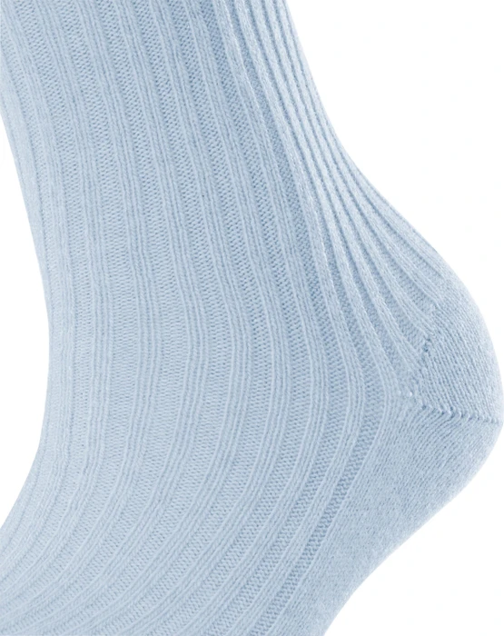 Falke Cosy Wool Boot Socken light blue (Damen)