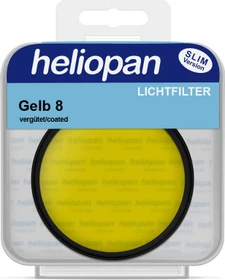 Heliopan S/W Filter gelb mittel (8) 19mm