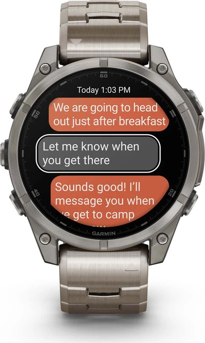 Garmin Fenix 8 47mm Sapphire titanium/vented titanium