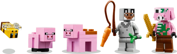 LEGO Minecraft - Das Babyschwein-Haus