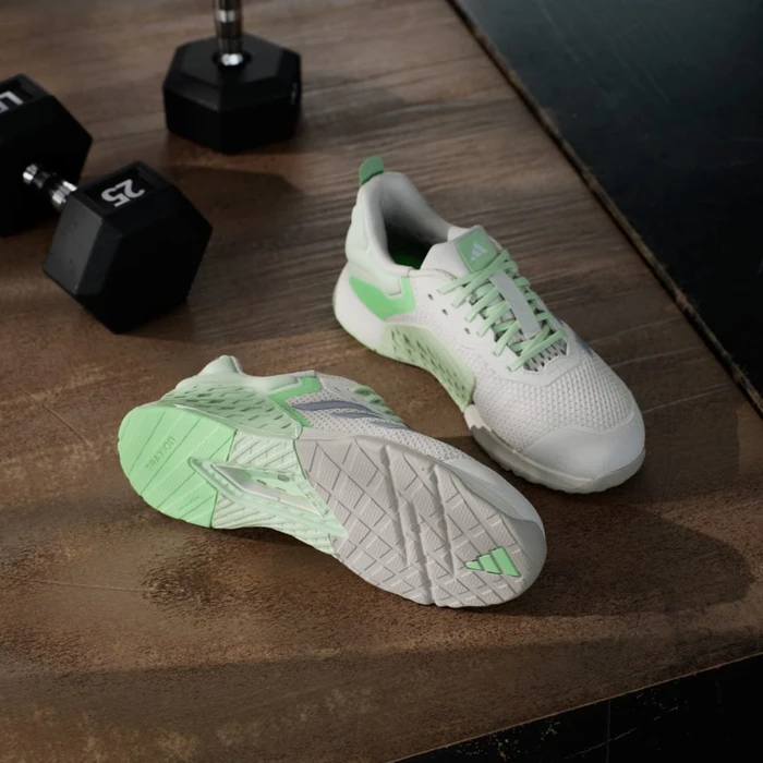 adidas Dropset 3 halo silver/semi green spark/lime burst