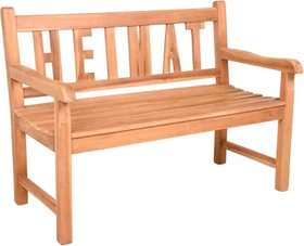 Garden Pleasure Heimat Gartenbank 2-Sitzer braun