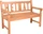 Garden Pleasure Heimat Gartenbank 2-Sitzer braun (940298)