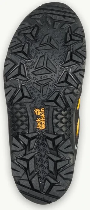 Jack Wolfskin Vojo Texapore Low black/burly yellow (Junior)