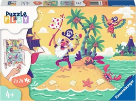 Ravensburger Puzzle & Play Piraten auf Schatzjagd