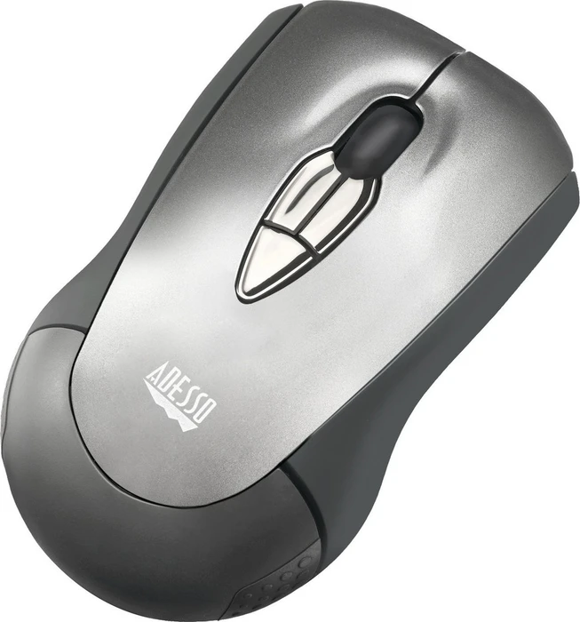 Adesso iMouse P10 Air Mouse Mobil silber/grau, USB-A