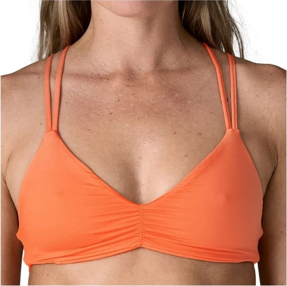 Patagonia Reversible Seaglass Bay Bikini-Oberteil peach sherbet (Damen)