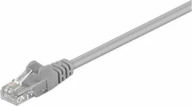 MicroConnect Patchkabel, Cat5e, U/UTP, RJ-45/RJ-45, 20m, grau