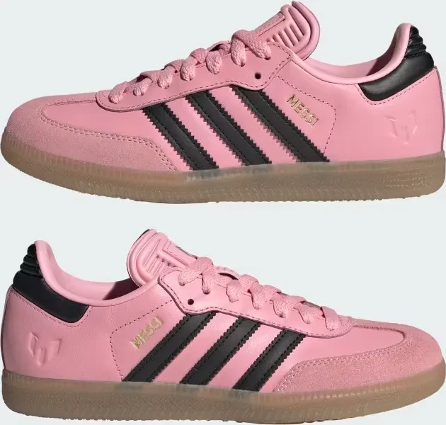 adidas Samba Messi light pink/core black/gum (Junior)
