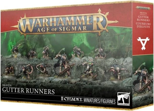 Games Workshop Warhammer Age of Sigmar - Skaven - Gutter Runners