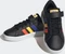adidas Grand Court Court Elastic Lace and Top Strap core black/lucid blue/court green (Junior) Vorschaubild