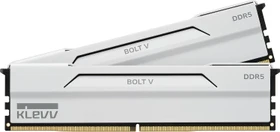 Klevv Bolt V Pure White UDIMM 32GB Kit, DDR5-6000, CL28-36-36-76