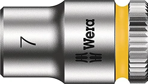 Wera 8790 HMA Zyklop Außensechskant Steckschlüssel 1/4", 7x23mm