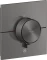Hansgrohe Axor ShowerSelect ID eckig Thermostat für 1 Verbraucher und einen zusätzlichen Abgang brushed black chrome Vorschaubild