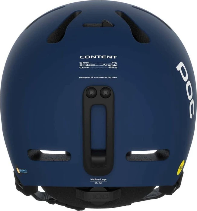 POC Fornix MIPS Helm lead blue matt