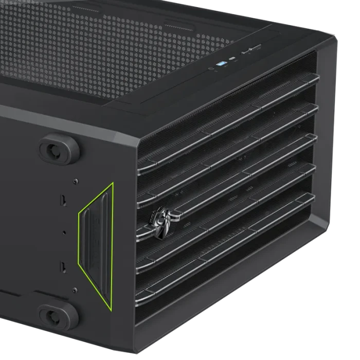 GameMax Claw 360 BK, Glasfenster