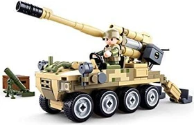 Sluban Model Bricks Mobile Artillerie