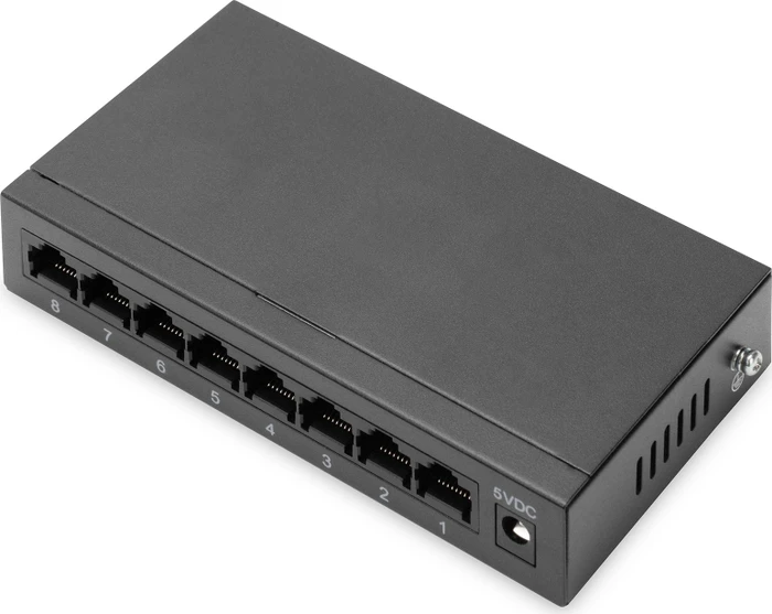 Digitus DN-800 Desktop Gigabit Switch, 8x RJ-45