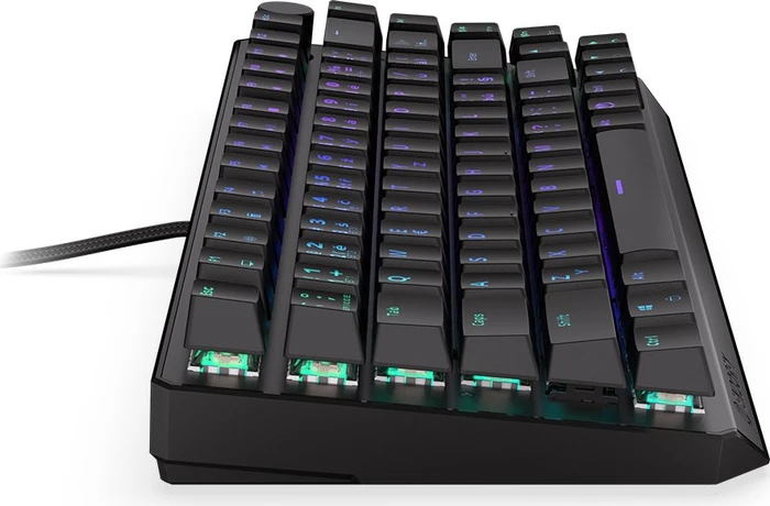 Endorfy Thock 75% Wireless, PBT, LEDs RGB, hot-swap, Black, Kailh Box BLACK, USB/Bluetooth, CZ