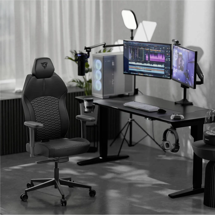 Thunder X3 SOLO 360 Racer Black Gamingstuhl, schwarz