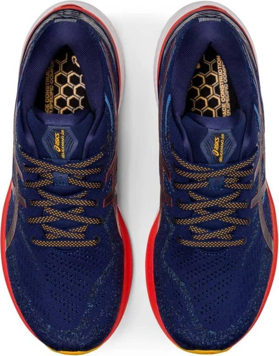 Asics Gel-Kayano 29 deep ocean/cherry tomato (Herren)