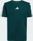 adidas Essentials T-Shirt kurzarm aurora ivy/white (Junior) Vorschaubild