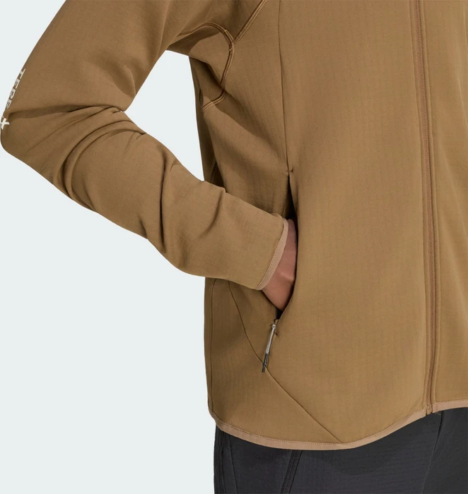 adidas Terrex Xperior Climawarm+ Ventknit Funktionsjacke brown oxide (Herren)