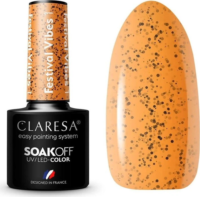Claresa UV-Nagellack Festival Vibes 1, 5ml