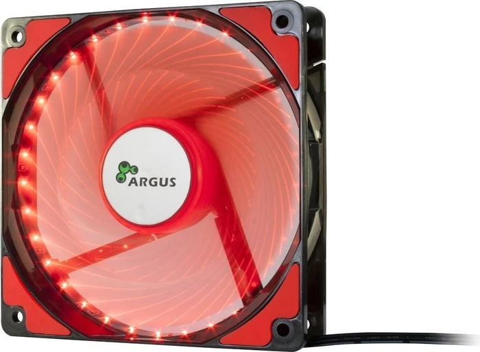 Inter-Tech Argus L-12025 rot, 120mm